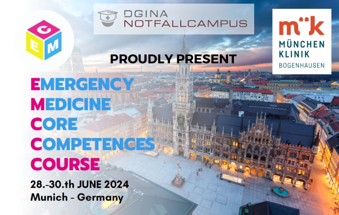 Emergency Medicine Core Competencies Course: Munich, Germany, 28-30 June