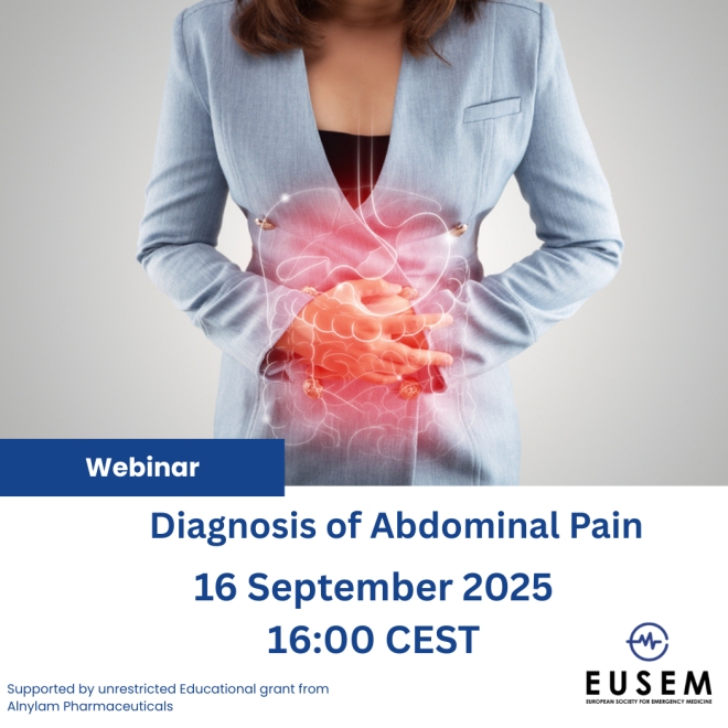 Diagnosis of Abdominal Pain, 16 September 16:00 CEST