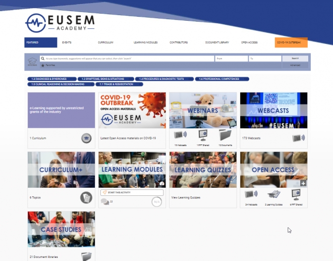 Free EM education on the EUSEM Academy
