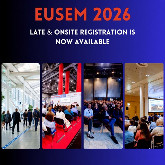 Late &amp; Onsite Registration for EUSEM 2026 is now available